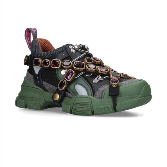 gucci sneakers jewels